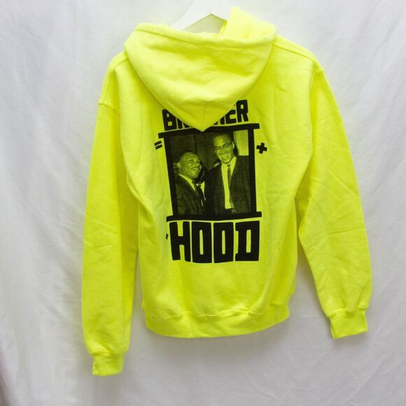 Served Fresh Hoodie Black Panther Party Martin Luther king Malcolm X Sweater S - Picture 4 of 7